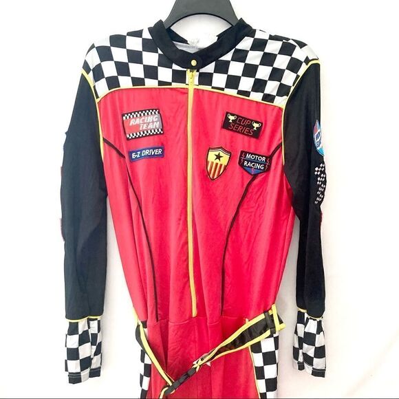 NWOT Adult’s M Racy Driver Halloween Costume - Picture 5 of 12